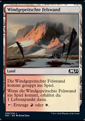 Windgepeitschte Felswand (Wind-Scarred Crag)